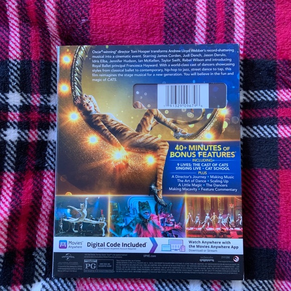 Like new Cats Dvd & Blu-Ray - Picture 2 of 4